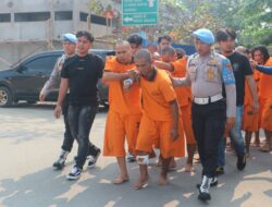 Tim Resmob Satreskrim Polres Serang Berhasil Meringkus Enam Pelaku Spesialis Pencurian Ternak Lintas Provinsi