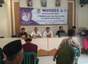 Desa Bunar Kecamatan Sukamulya Gelar Musdes Pembentukan Tim Penyusunan RPJMDES Perubahan 