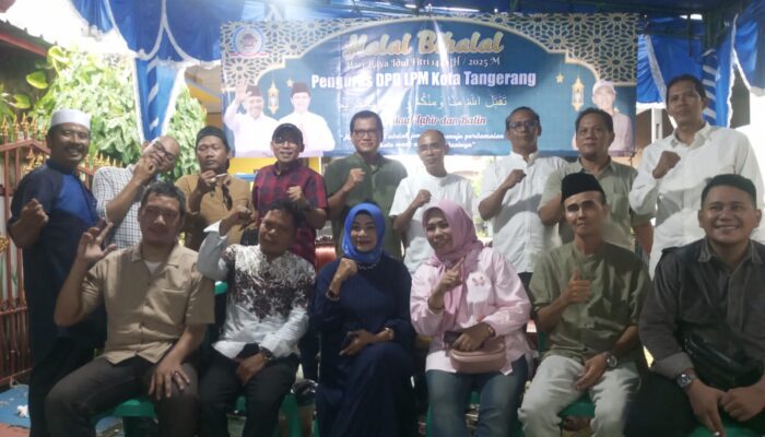 Halal Bilhal DPD LPM Kota Tangerang Bersama Jajaran nya.