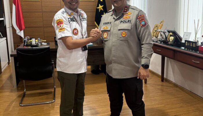 Sekjen DPN Elang Tiga Hambalang Sambangi Kapolda Kepri dalam Rangka Silaturahmi dan Konsolidasi Kemitraan