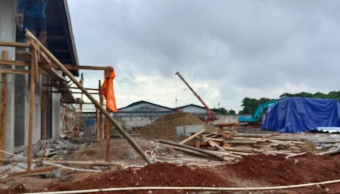 Pembangunan Pabrik di Kecamatan Periuk Tangerang Diduga Tidak Memiliki Izin PBG