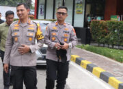 Kapolres Tinjau Posyan Rest Area KM 13,5 dan KM 14 Dipastikan Lancar