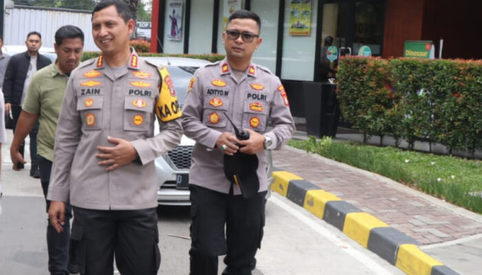 Kapolres Tinjau Posyan Rest Area KM 13,5 dan KM 14 Dipastikan Lancar