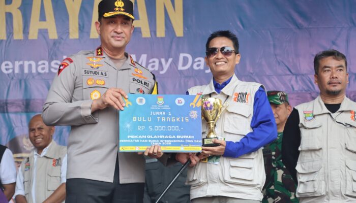 Kapolresta Tangerang Dampingi Kapolda Banten, Gubernur Banten Hadiri Perayaan Puncak May Day 2025 di Kabupaten Tangerang