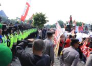 May Day 2025, Polres Madiun Kawal Aksi Damai Hari Buruh Secara Humanis