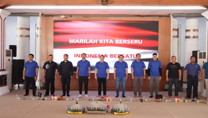 May Day Fiesta” Peringatan hari Buruh Internasional di Pendopo Kabupaten Pati Berjalan Aman dan kondusif dengan Pengamanan Ketat Polresta Pati