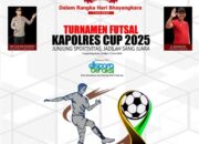FWJ Indonesia Gelar Turnamen Futsal Kapolres Cup 2025 Sambut Hari Bhayangkara ke-79