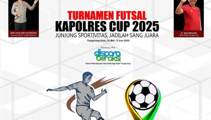 FWJ Indonesia Gelar Turnamen Futsal Kapolres Cup 2025 Sambut Hari Bhayangkara ke-79