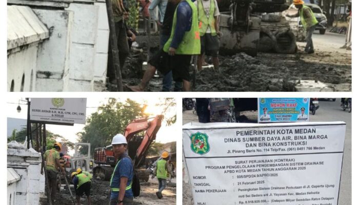 Proyek Drainase di Gaperta ujung Diduga Abaikan K3,Keselamatan dan Kesehatan Kerja