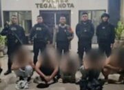 Penangkapan Gengster Remaja Konvoi Keliing di Tegal.