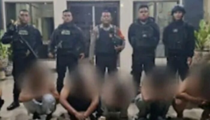 Penangkapan Gengster Remaja Konvoi Keliing di Tegal.