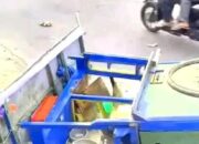 Tabrak Lari Truk vs Pedagang Bakso di Pekalongan Barat.