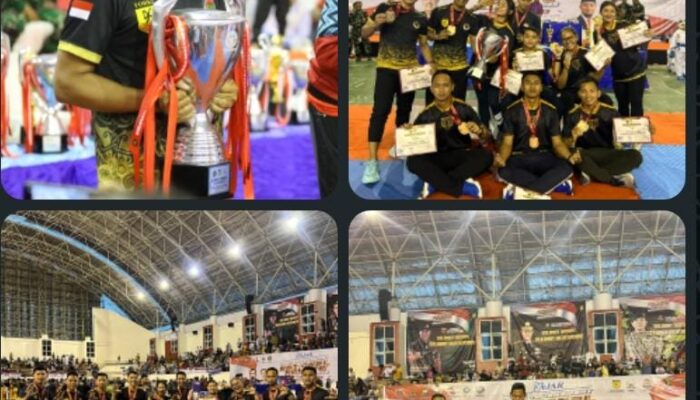 Tim Karate Kodam III/Siliwangi 10 orang Mendapatkan Mendali Mas, Perak Dan Perunggu