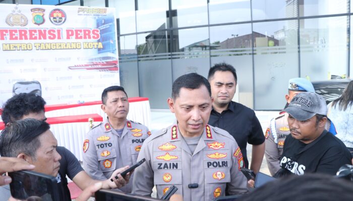 Respon Cepat, Polres Metro Tangerang Kota Amankan Pelaku Penyerang Warga Gunakan Sajam di Pondok Bahar