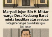 Merasa Didiskriminasi dalam Kasus Jual Beli Tanah, Maryadi alias Jojon Minta Keadilan