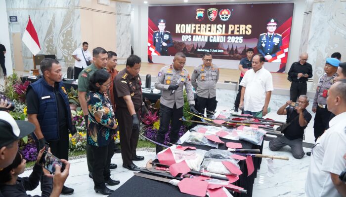 Operasi Aman Candi 2025 Resmi Berakhir, Polda Jateng Tegaskan Komitmen Berantas Premanisme Terus Berlanjut