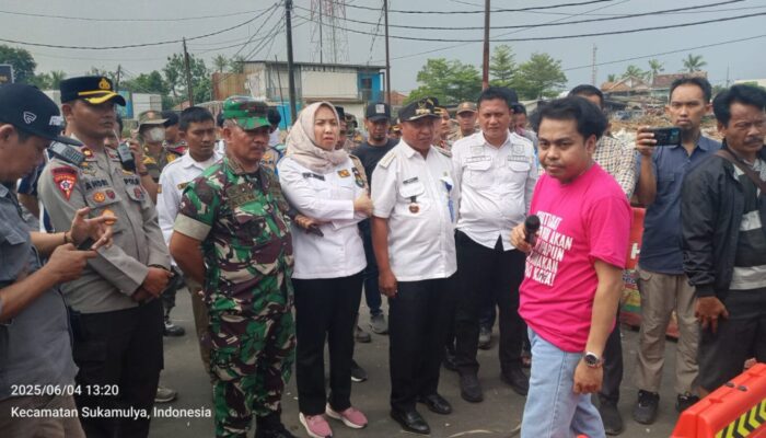 Jajaran Polresta Tangerang Laksanakan Tugas Secara Persuasif dan Humanis Dalam Rangka Penataan PKL Pasar Sentiong