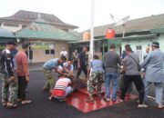 Momen Hari Raya Idul Adha” Wujudkan Rasa Syukur, Kodim 0404/Muara Enim Laksanakan Penyembelihan Hewan Qurban