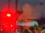 Api Mengamuk di Kelapa Dua: Kebakaran Bengkel Variasi Mobil dan Kios Mebel Berhasil Dipadamkan