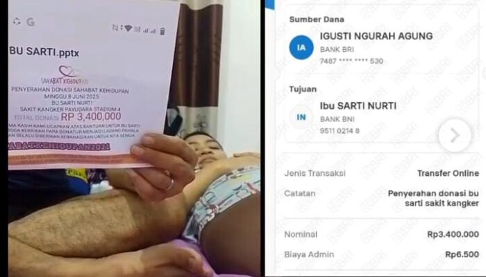 Bantuan untuk Ibu Sarti Nurti – Penderita Kanker Payudara Stadium 4
