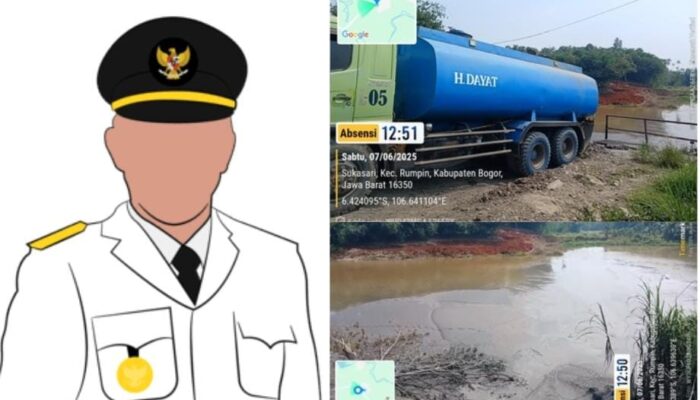 Galian Pasir di Sukasari Diduga Diurug Limbah Abu, Lurah Edi Enggan Beri Tanggapan