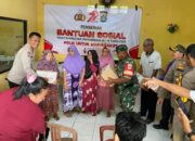 Bakti Sosial Polres Tangerang Selatan dalam Rangka Hari Bhayangkara, Berikan 50 Paket Sembako