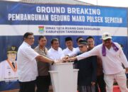 Polsek Sepatan Segera Miliki Gedung Baru, Kapolres dan Bupati Tangerang Lakukan Peletakan Batu Pertama