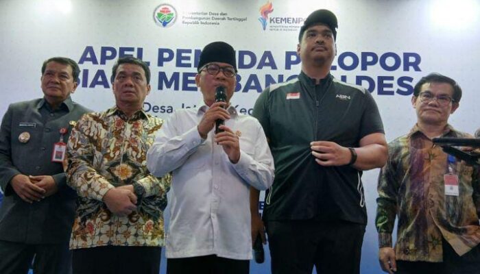 Menpora dan Mendes Hadiri Apel Pemuda Pelopor Siaga Membangun Desa di Kabupaten Tangerang