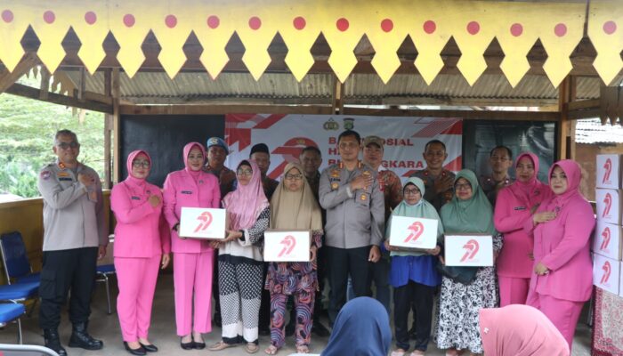 Sasar 18 Lokasi Slum Area, Polres Metro Tangerang Kota Sebarkan 2.000 Paket Bantuan Sosial Jelang Hari Bhayangkara ke-79