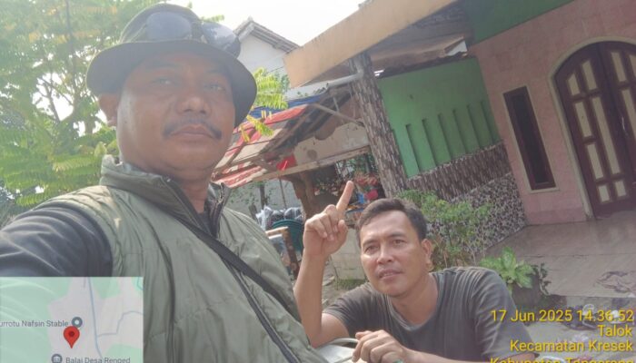 Warga Solokan Desa Kresek Sambut Gembira Pembangunan Betonisasi Jalan