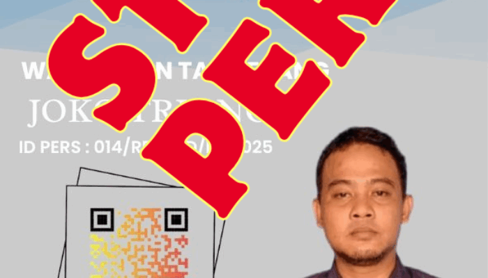 STOP PERS Joko Triyono Wartawan Ceklisdua.net 