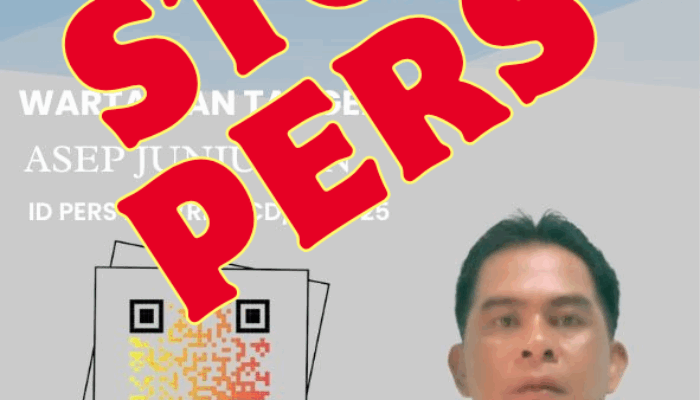 STOP PERS Asep Junjunan Wartwan Ceklisdua.net 