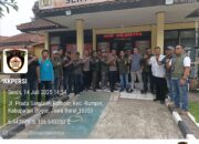 Aksi Damai Didepan Poksek Rumpin Terkait Intimidasi Jurnalis Anggota AKPERSI