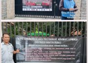 Merasa Kecewa Aliansi Gembok Gerbang Sekolah SMA 4 Cikupa Tangerang Banten