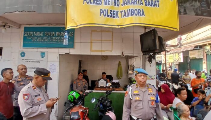 Polsek Tambora Hadirkan Layanan Langsung di Lokasi Kebakaran Duri Utara