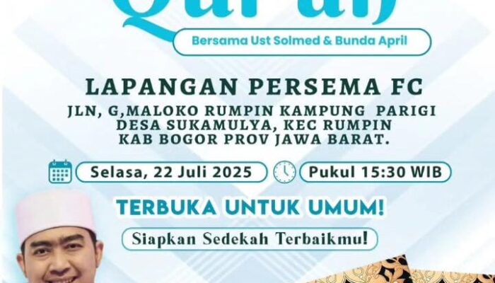 Kozma Perduli Indonesia Adakan Safari Dakwah Sedekah Qur’an Yang di Hadiri Ustadz Solmed dan Bunda April