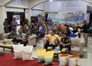 Irdam I/BB Hadiri Penyaluran Bantuan Beras SPHP di Medan Petisah