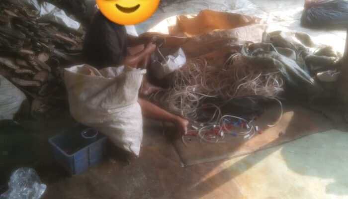 Pengepul Limbah di Rawa Bokor Tangerang, Produksi Limbah Rumah Diduga Tidak Mempunyai Izin Resmi