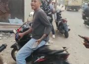 Viral ! Seorang Pengendara Motor Dicegat Matel di Pinggir Jalan 