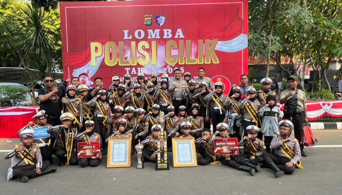 SDN Duri Kepa 13 Binaan Satlantas Jakbar Raih Juara 2 dan Danton Terbaik Lomba Pocil HUT Bhayangkara ke-79