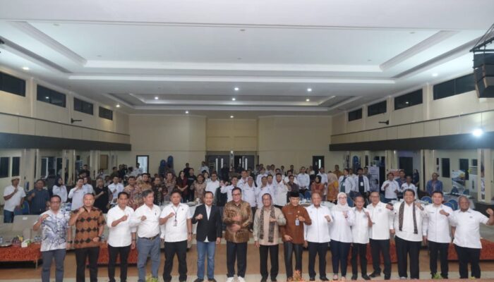 Bupati dan Wakil Bupati Muba Hadiri Rakerda Gapensi Sumsel, Dorong Kolaborasi Membangun Infrastruktur Berkelanjutan
