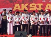 Dukungan Menlu Sugiono, hadiri Aksi Akbar Bela Palestina di Monas