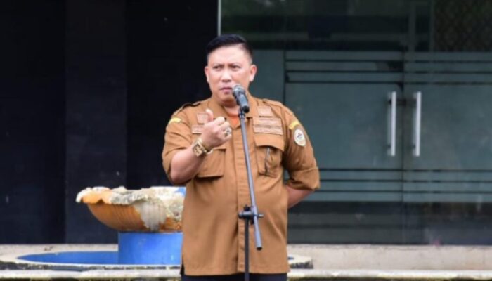 Sekdakab Tapanuli Tengah Pimpin Apel Pagi Gabungan Pejabat Tinggi Pratama Dan Administrator 