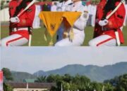 Bupati Tapanuli Tengah, Bertindak selaku Inspektur Upacara HUT ke 80 Kemerdekaan RI Tahun 2025.