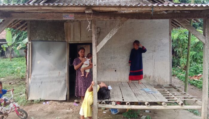 Rumah Pasutri Di Lebak Nyaris Roboh Pemkab Lebak Diduga Tidak Peduli 