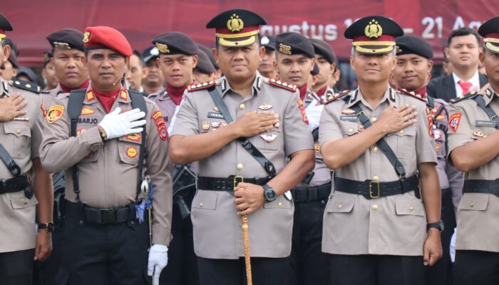 Pimpin Upacara, Kapolresta Tangerang Sebut Hari Juang Polri Momentum untuk Semakin Menyalakan Semangat Melayani Masyarakat