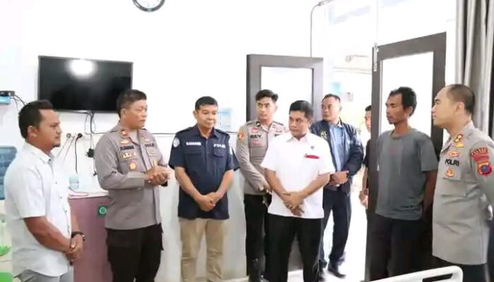 Kapolres Kabupaten Tapanuli Tengah Beri Dukungan penuh Keluarga Bayi Korban Dugaan Malapratik Jamin Proses Hukum Berjalan 