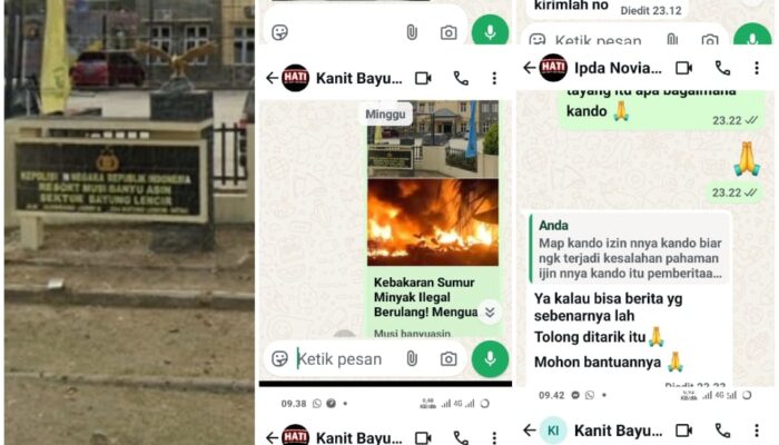 Oknum APH Diduga Backingin Praktik Pengeboran Minyak Ilegal & Disinyalir Suap Wartawan 