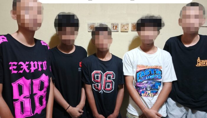 Polres Metro Tangerang Kota Gelar Patroli Cipta Kondisi, Amankan Remaja yang Diduga Akan Tawuran
