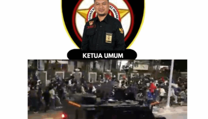 Ketua Umum AKPERSI Angkat Bicara Terkait Tewasnya Peserta Demontrasi di Tabrak Mobil Barracuda